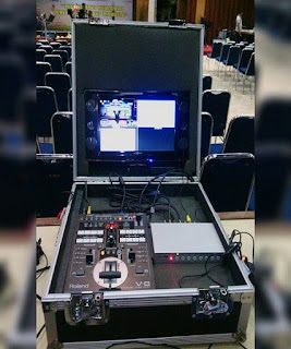 Persewaan Video Mixer Edirol V8 - Switcher Video Rolland V8 Jakarta
