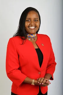 Senator Naisula Lesuuda on a photo pose. PHOTO | Courtesy