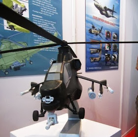 Model Helikopter Serang Gandiwa yang dikembangkan PT Dirgantara Indonesia