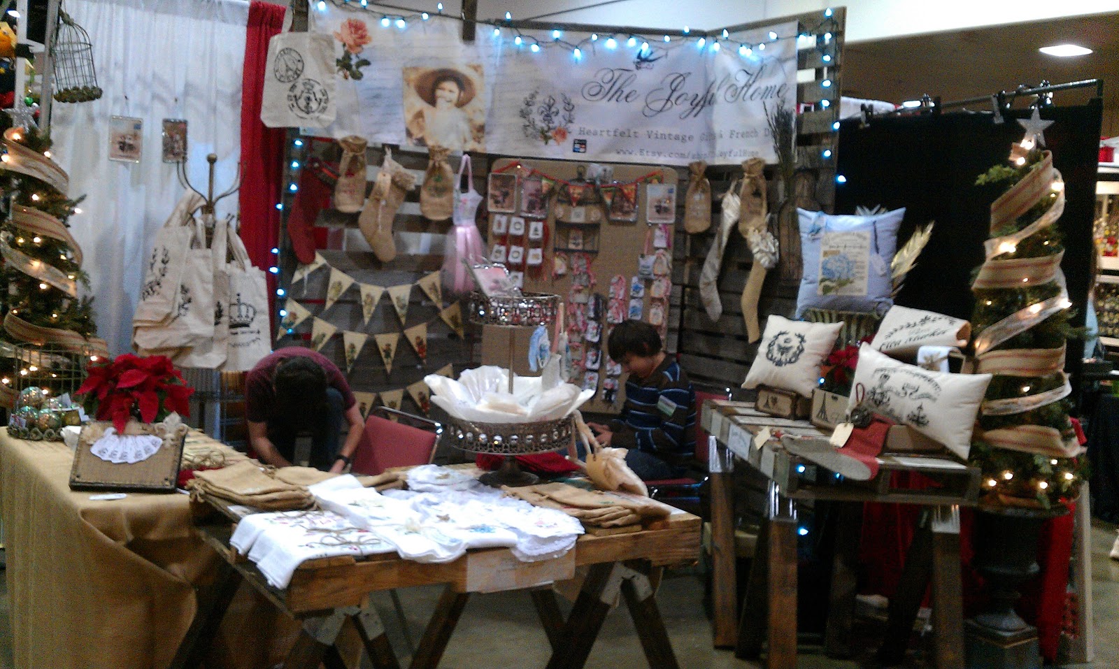 Heartfelt Vintage Home: My Shabby French Market Craft Show Booth ...