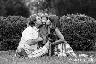 Family on lawn Psychic reading