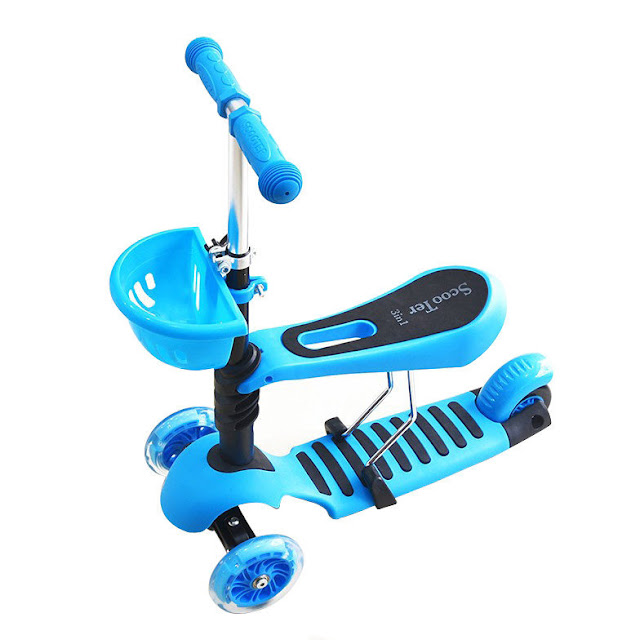 Xe scooter cho bé 3 in 1 giá rẻ