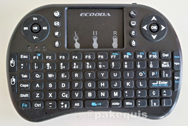 Mini teclado sem fio