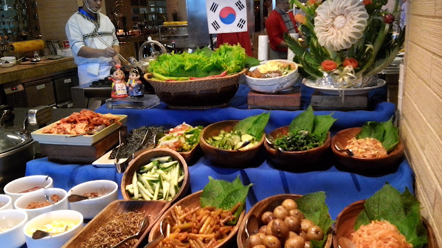 cafe ilang ilang, manila hotel, foods, korean food, selection,