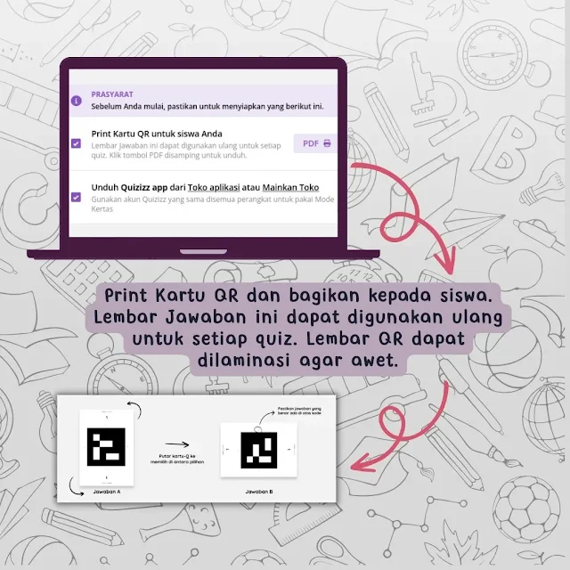 Langkah Mudah Mainkan Quizizz Mode Kertas