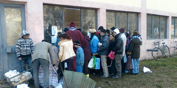 A început distribuirea Ajutoarelor alimentare de la UE în Calafat