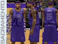 NBA 2K13 Sacramento Kings Fictional X-mas Jersey