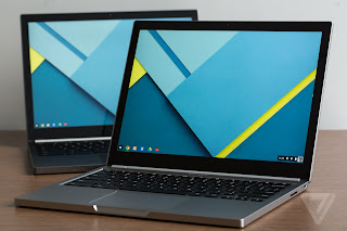 كرومبوك chromebook تبدأ بدعم تطبيقات أندرويد