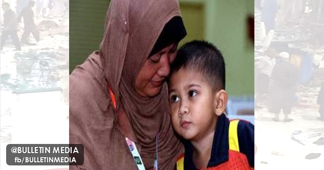 Tragedi Kren tumbang: "Ayah solat sayang" .. kata isteri Allahyarham Shahidan kepada anak tunggal