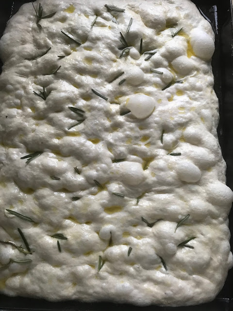 Focaccia a lievitazione spontanea