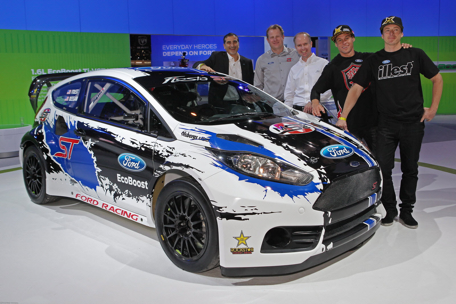 auto show 2013 s Ford announces Fiesta ST Race Car at 2013 Chicago Auto Show