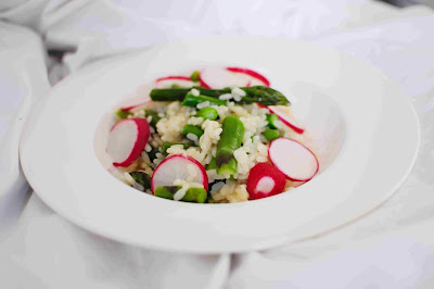 szparagowe risotto