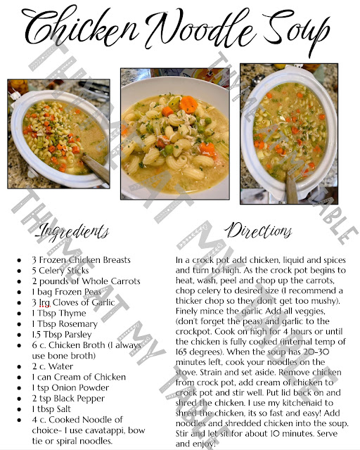 Recipe Chicken Noodle Soup