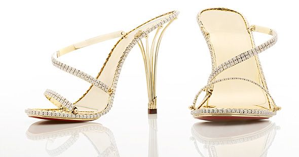 Bling heels worlds most expensive shoe gold shoes