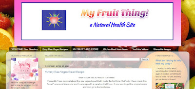 My Natural Health blog