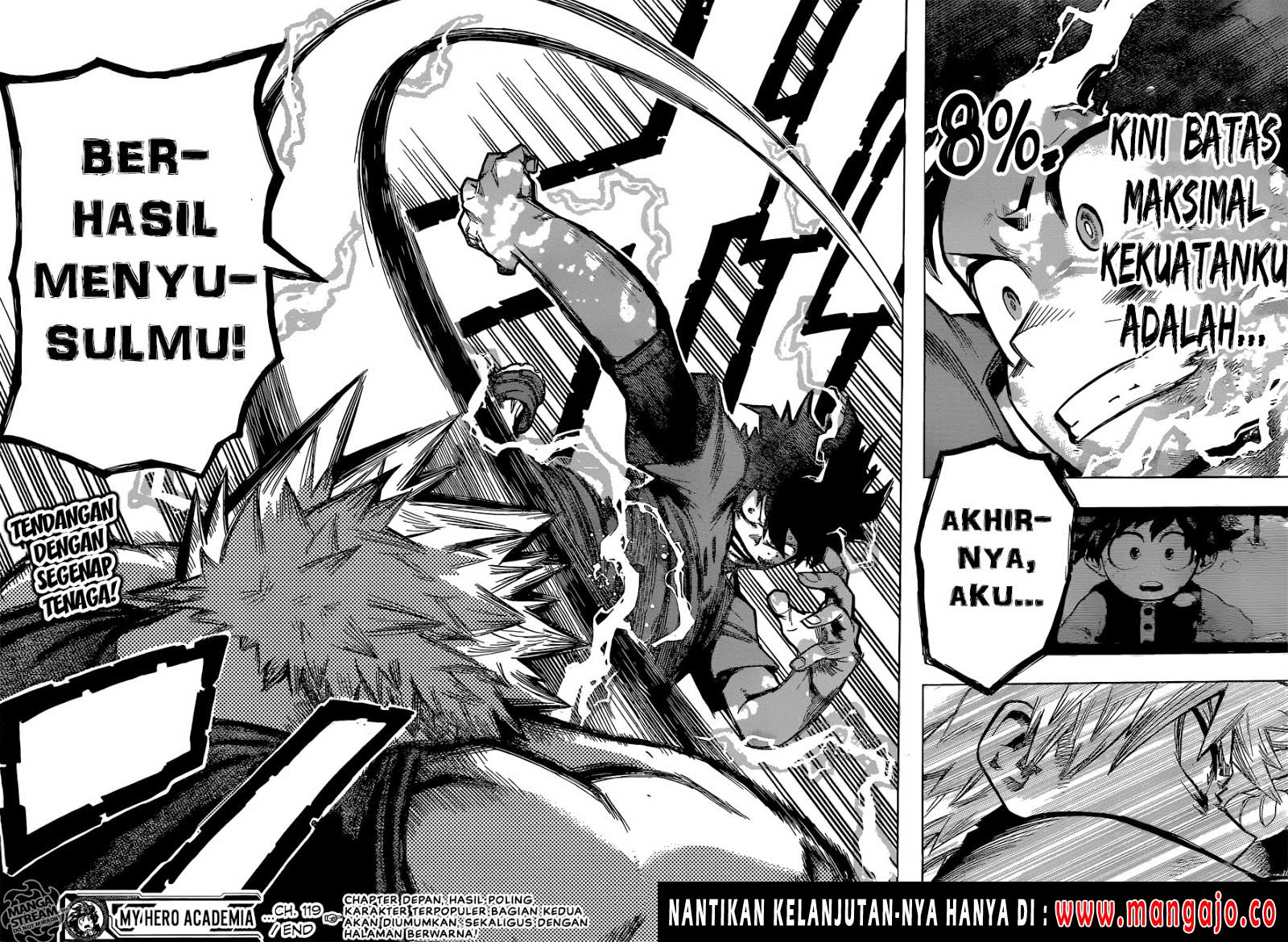 Boku no Hero Academia Chapter 119 Terbaru - Prediksi Boku no Hero Academia 120