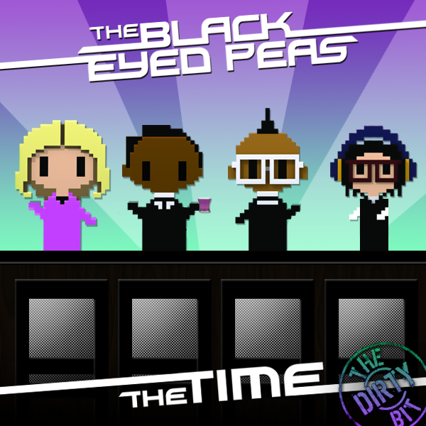 My album cover for The Black Eyed Peas' song "The Time (The Dirty Bit)".