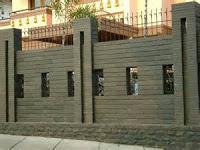 examples of minimalist House fence