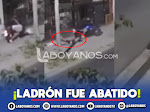 Video: policía mató a tiros a delincuente que intentó robar su moto