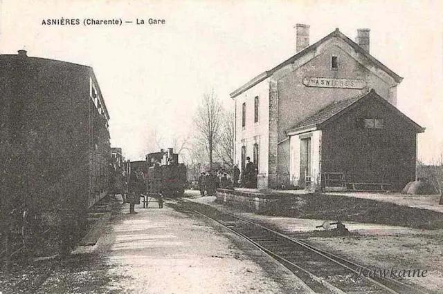 la gare d'Asnières - Neuillac