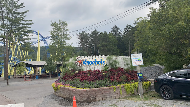 Knoebels Entrance Sign Amusement Park