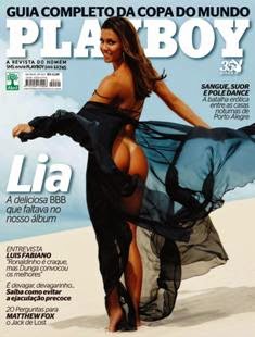 Playboy Brazil (Brasile) 421 - Junho 2010 | ISSN 0104-1746 | TRUE PDF | Mensile | Uomini | Erotismo | Attualità | Moda
A primeira versão brasileira da Playboy surgiu em agosto de 1975, durante o período da ditadura militar, com o título de A Revista do Homem, em razão de sua designação original ter sido vetada pela censura da época. Em abril de 1977, com o afrouxamento do regime militar sob a presidência de Ernesto Geisel, Playboy conseguiu pela primeira vez estampar na capa a famosa logomarca da revista de Hugh Hefner: o coelhinho de gravata borboleta. E, por fim, apenas em julho de 1978, a revista pôde estampar seu verdadeiro título nas bancas, com a presença na capa da modelo importada dos americanos Debra Jo Fondren. Desde então, a Playboy tornou-se uma das revistas de maior vendagem no mercado brasileiro.
Playboy is one of the world's best known brands. In addition to the flagship magazine in the United States, special nation-specific versions of Playboy are published worldwide.