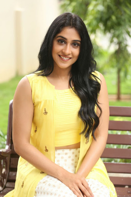 Regina Cassandra in Palazzos and Crop Top