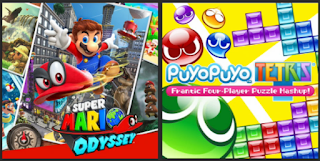 Top 5 Recommended Nintendo Switch Games Of 2017 Super Mario Odyssey Puyo Puyo Tetris