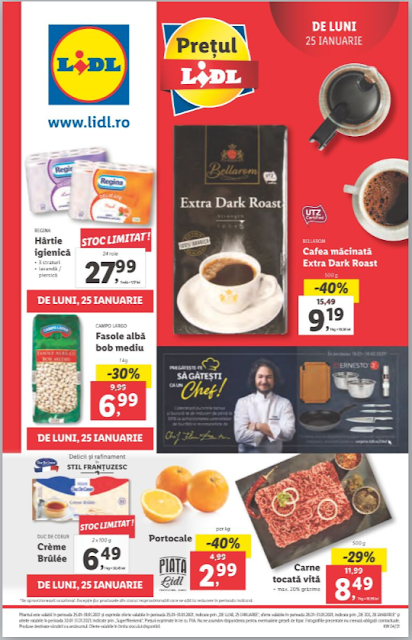 LIDL Catalog - Brosura 25-31.01 2021→ Aktiveaza Cupoanele