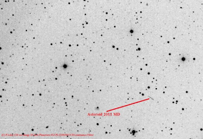 asteroid 2011 md