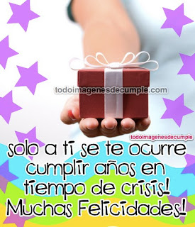 Frases graciosas para un cumpleaños