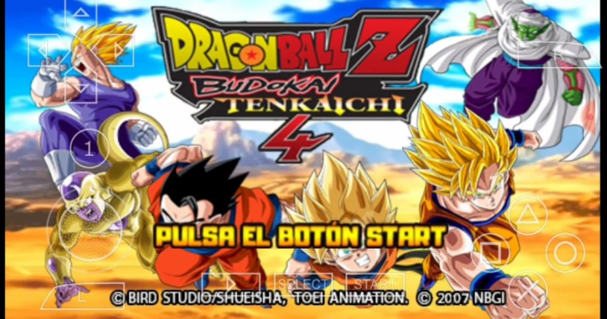 Dragon Ball Z Game Budokai Tenkaichi Tag Team 3 For PSP