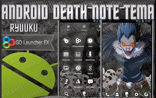 Download Theme Death Note Shinigami Ryuk Untuk Android