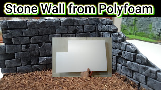 How To Make And Painting Miniature Stone Walls for your Diorama