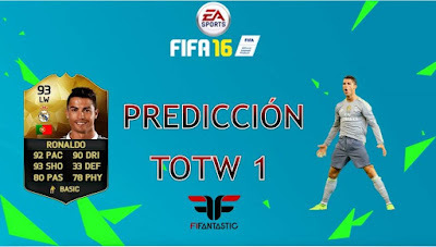 Predicción TOTW 1 FIFA 16 Ultimate Team