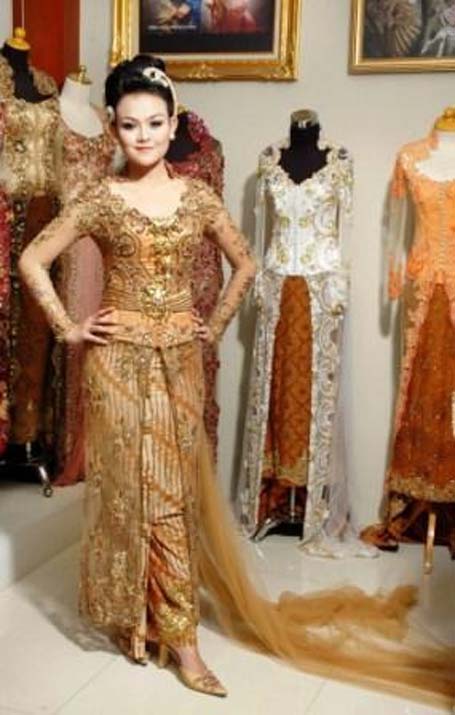  gambar model baju kebaya pernikahan atau akad nikah gambar 