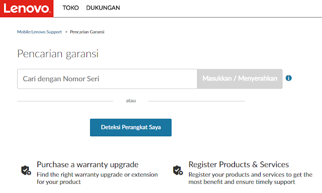 cara cek hp lenovo asli atau replika