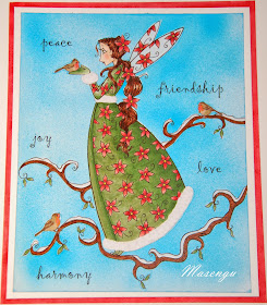 Copic Italia Holly Fairy Stamp - Masengu