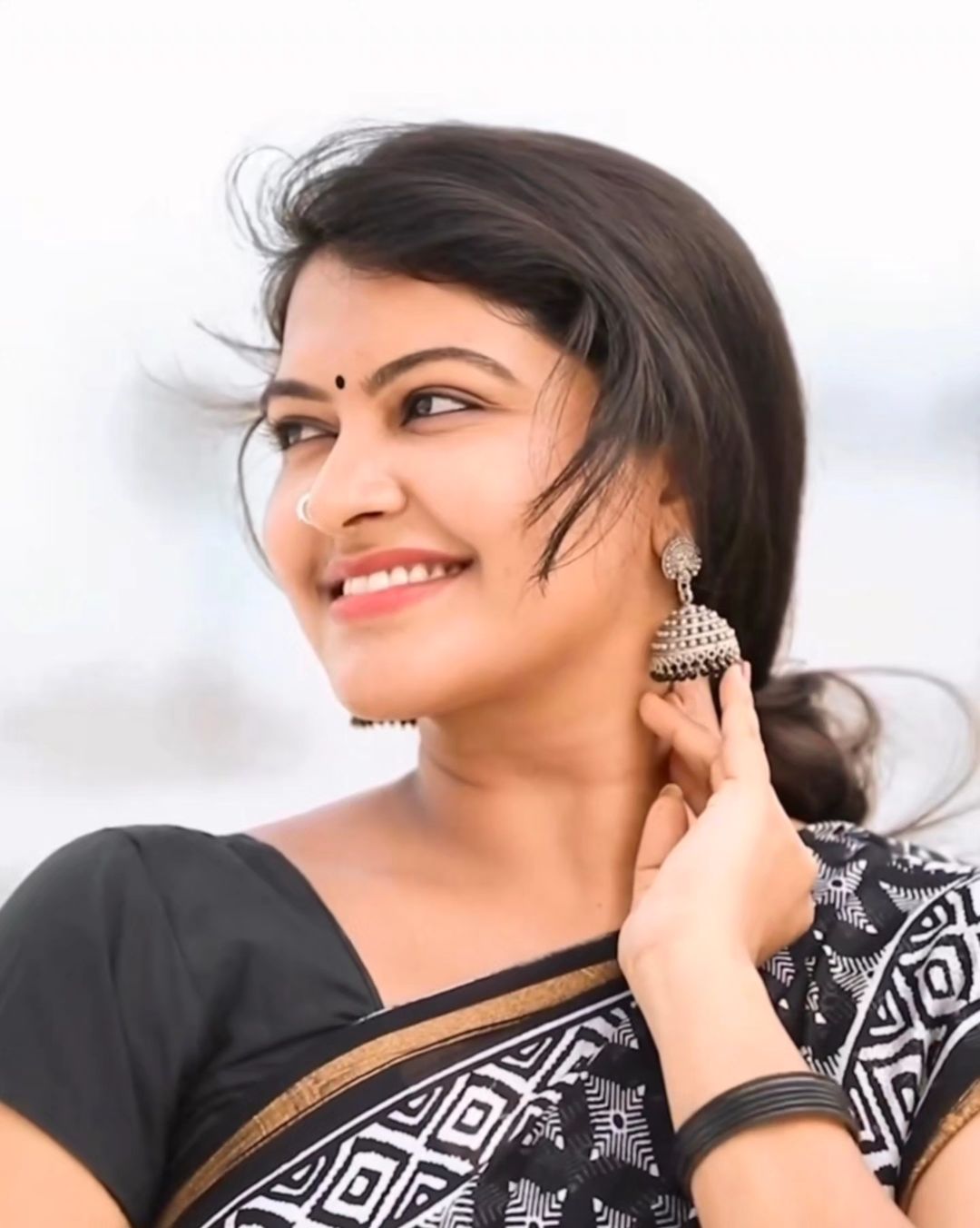 Rachitha Mahalakshmi Good smile and Hair Style