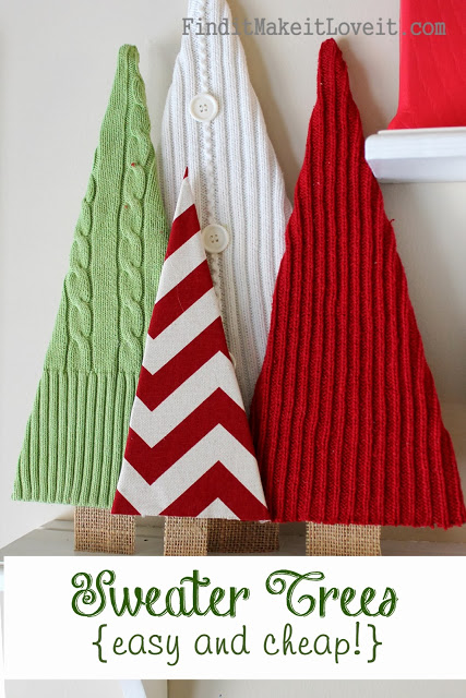 http://finditmakeitloveit.com/2013/12/sweater-trees-easy-cheap-free.html