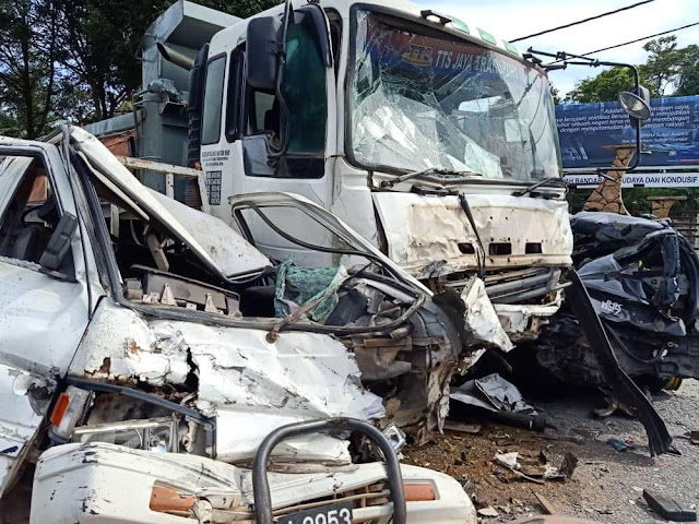 Pemandu lori diberkas, tiga nyawa melayang
