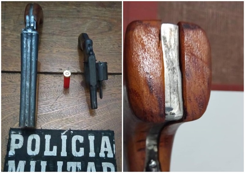 NORTELÂNDIA: Duas pessoas foram presas por porte ilegal de armas