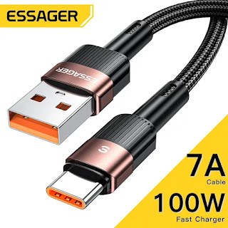 Essager 7A USB Type C Cable