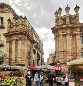 Porta Carini, Mercado del Capo. Palermo.