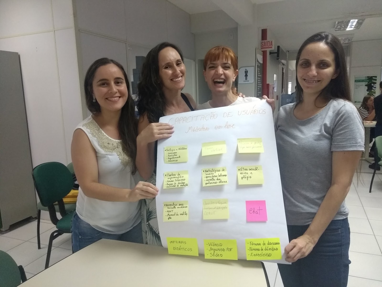 Relato: Workshop Design Thinking na UDESC - Com Professora Adriana
