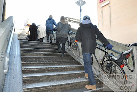 Kopenhagen, Bryggerampen - Treppe Kalvebod Brygge / Fisketorvet