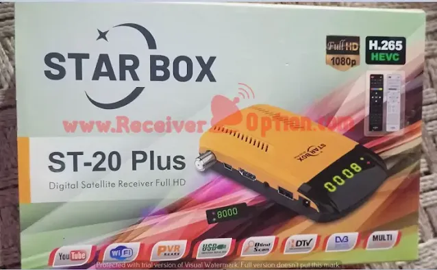 STAR BOX ST-20 PLUS NEW SOFTWARE V1.10 04 MAY 2023