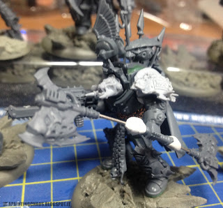 Chaos Lord of Khorne in Terminator armour, Axe of Blind Fury