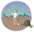 "O Senhor abrirá o céu, o depósito do Seu tesouro, para enviar chuva à sua terra no devido tempo".