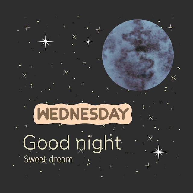 wednesday good Night images in hindi